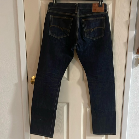 Studio D’Artisan raw selvedge denim jean men’s size 32x31 made in Japan SD-107 - Picture 6 of 10